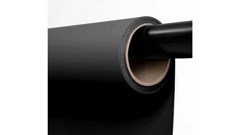 black seamless paper backdrop review