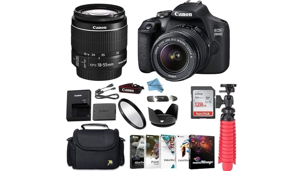 budget friendly beginner dslr bundle