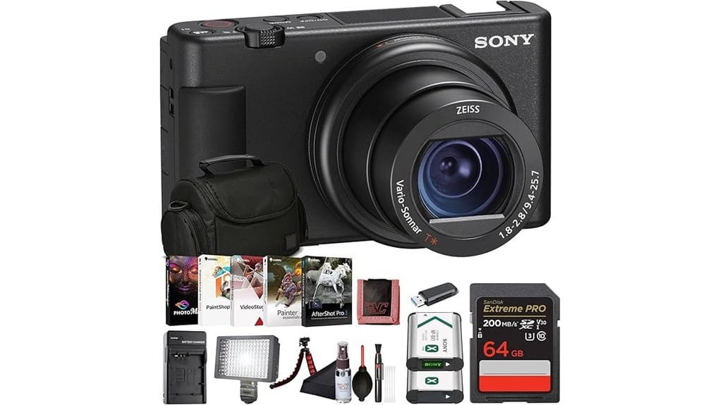 compact 4k vlogging camera