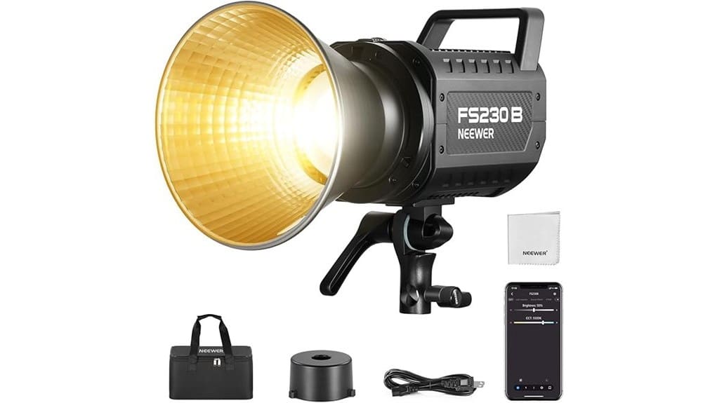 compact affordable led studio light