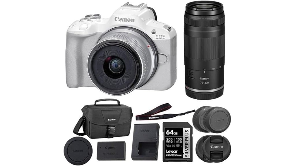 compact beginner mirrorless kit