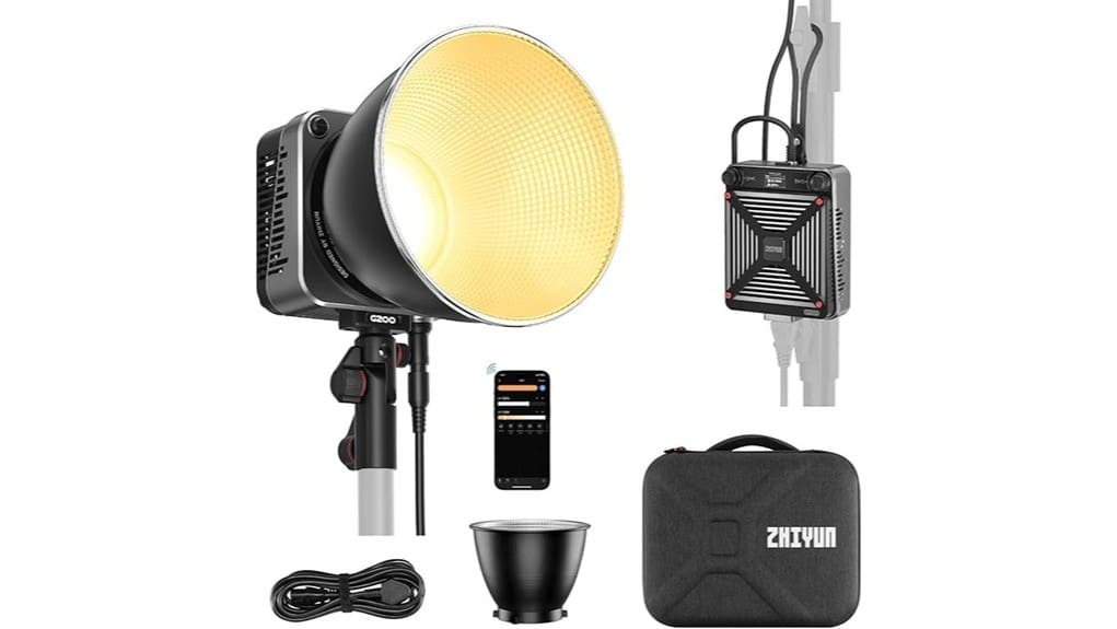 compact bi color cob light