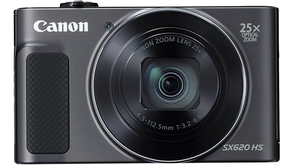compact canon 25x zoom camera