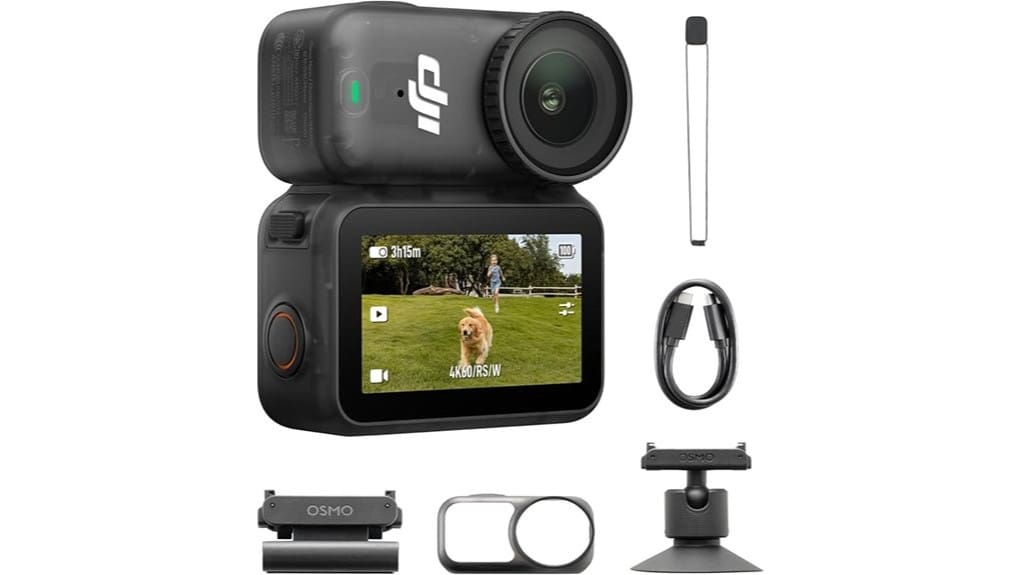 compact handheld gimbal camera combo