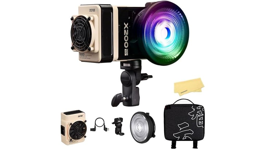 compact high output rgb light