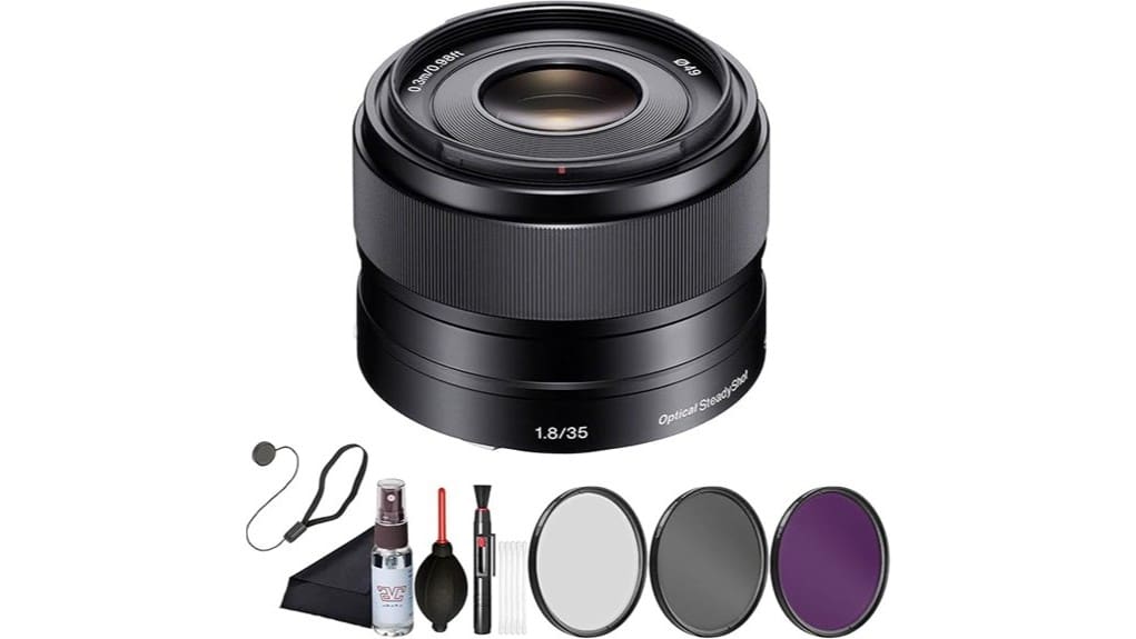 compact sharp stabilized prime lens