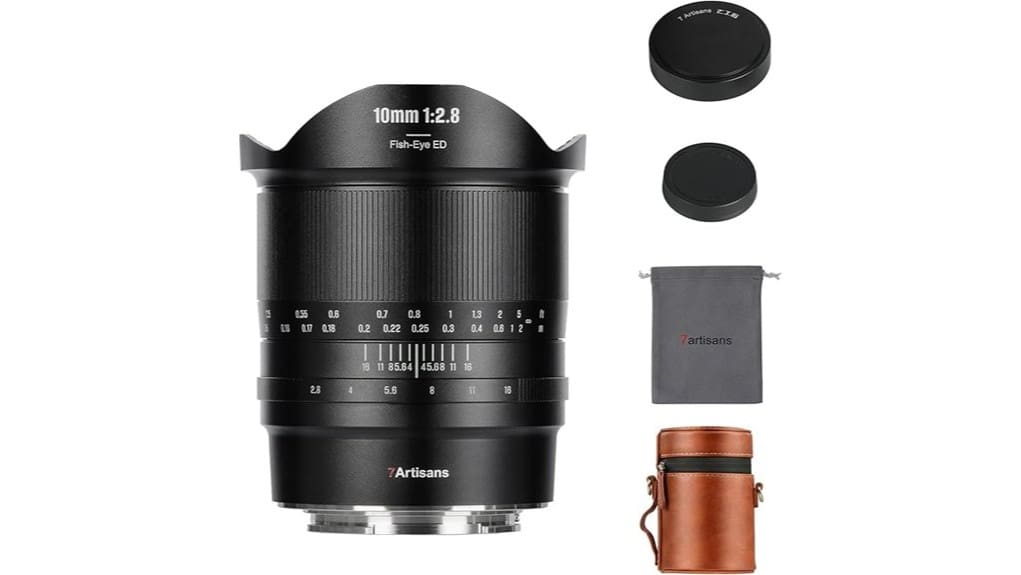 compact ultra wide fisheye lens