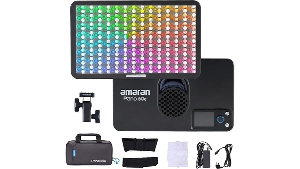 compact versatile on camera led