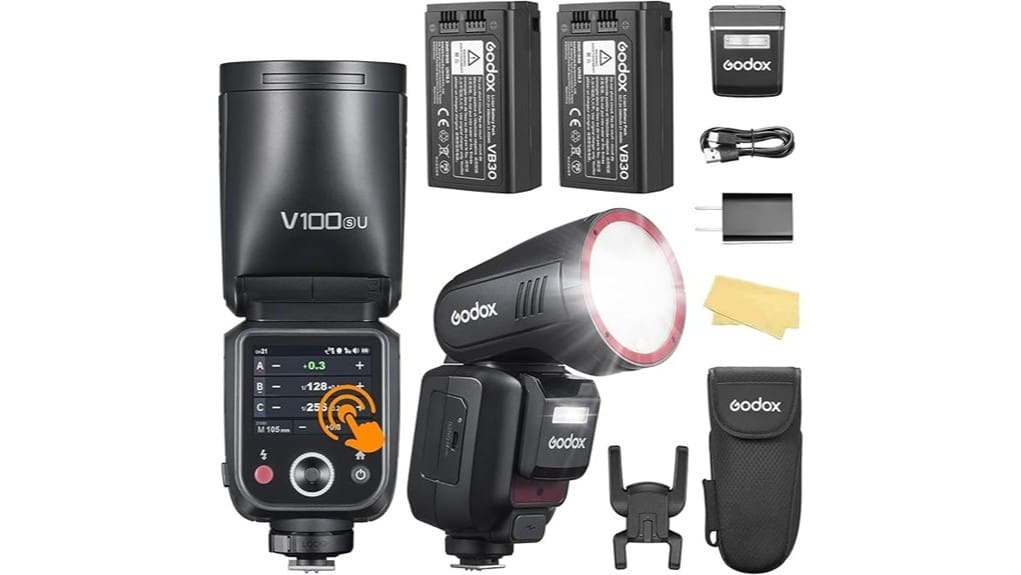 compact versatile ttl global shutter flash