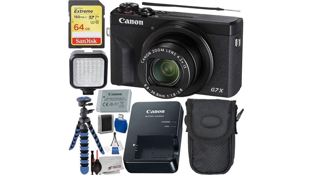 compact vlogging powerhouse with touchscreen