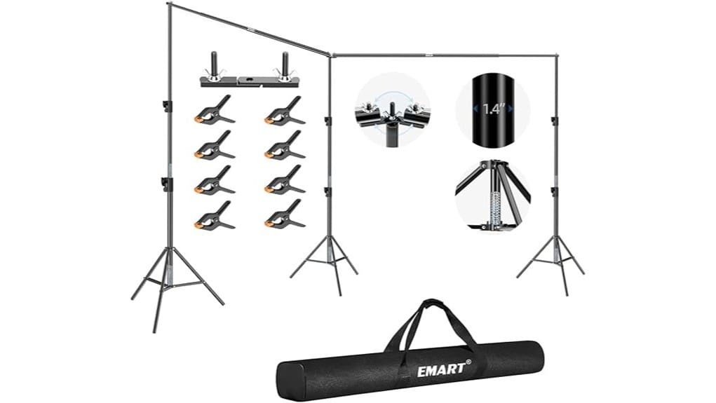 emart adjustable backdrop stand