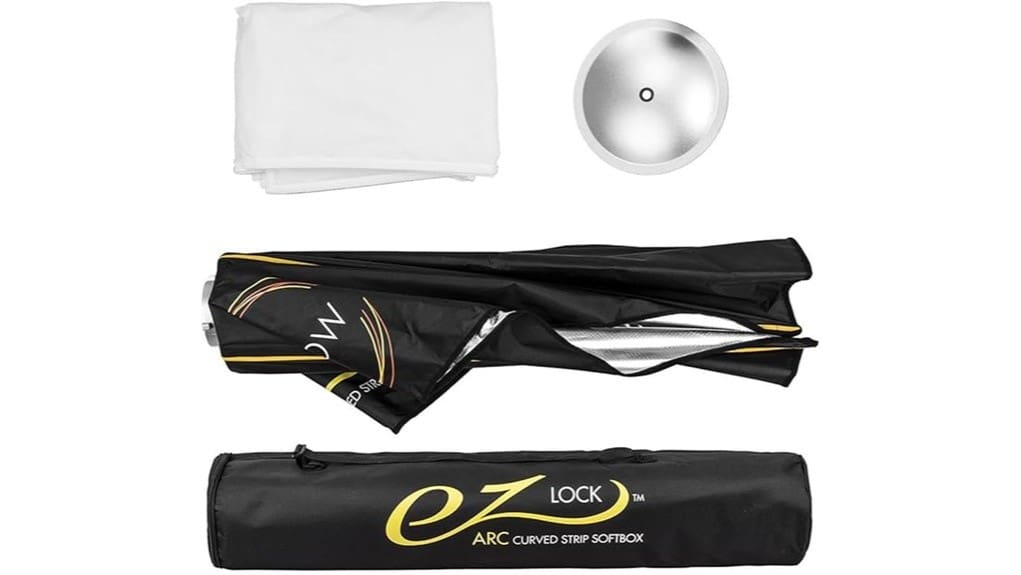 glow ez lock curved softbox