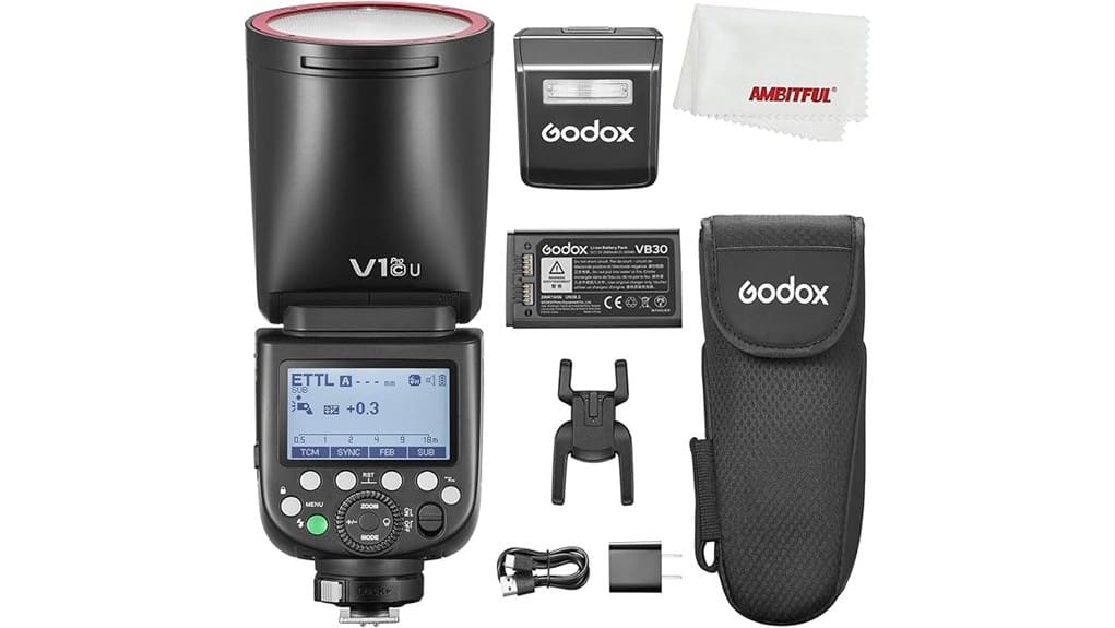 godox v1pro c round head ttl