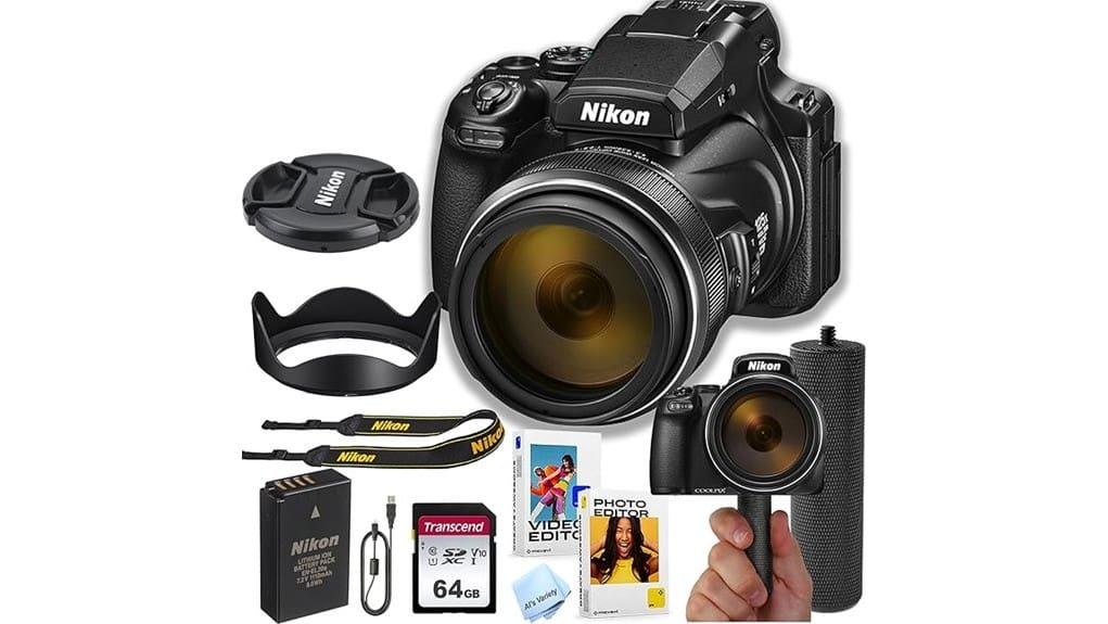 high magnification compact travel camera