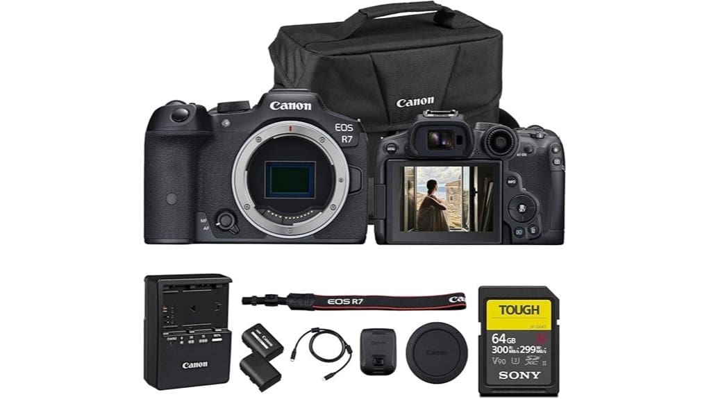 high performance aps c mirrorless camera