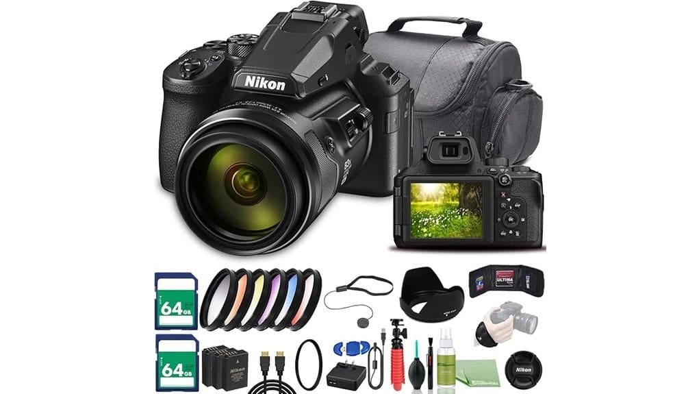 high zoom bridge camera bundle