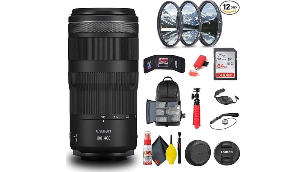 lightweight variable aperture telephoto zoom