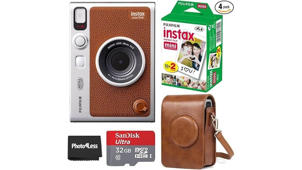 retro hybrid instant camera review