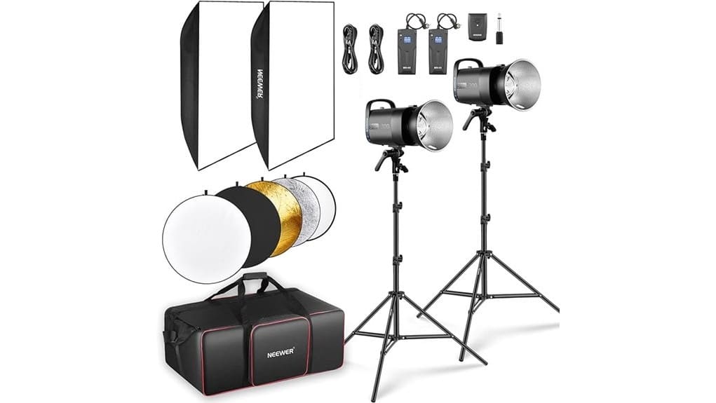 review neewer 600ws monolight kit