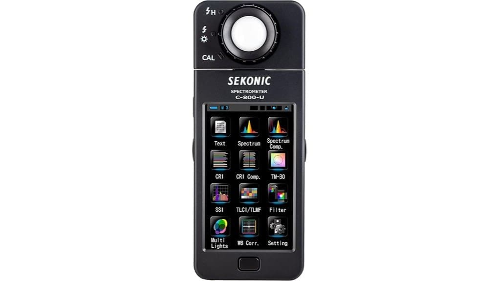 sekonic spectrometer range review