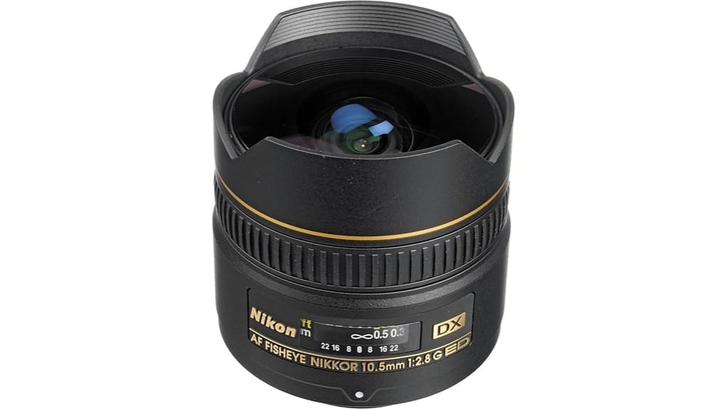 ultra wide fisheye prime lens