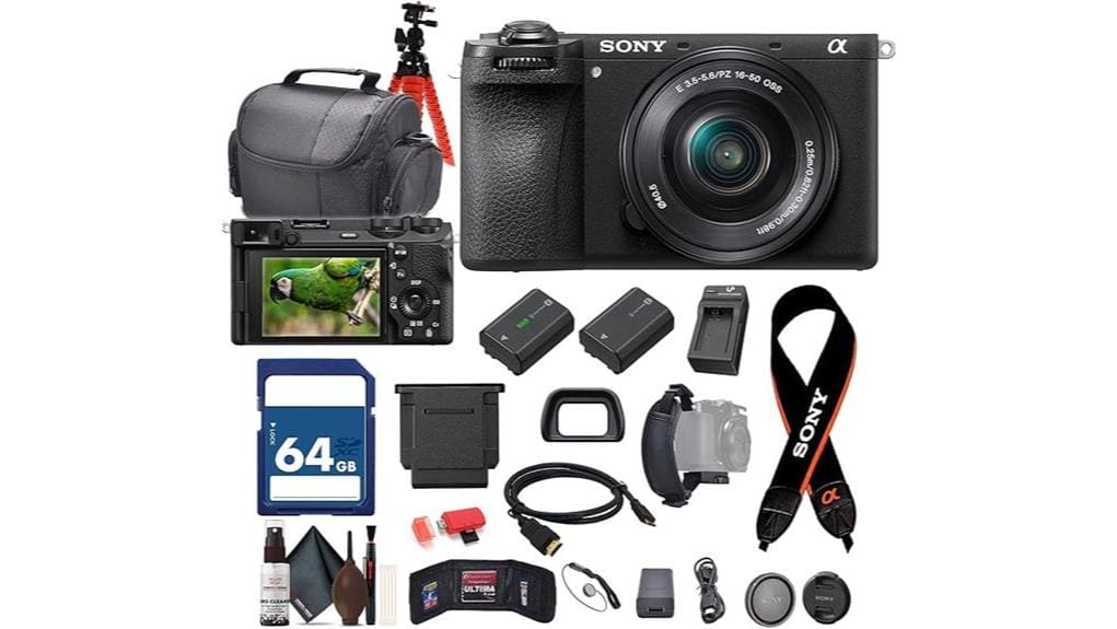 compact hybrid aps c vlogger camera