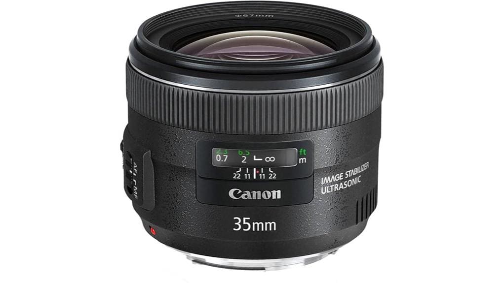 compact image stabilized 35mm lens