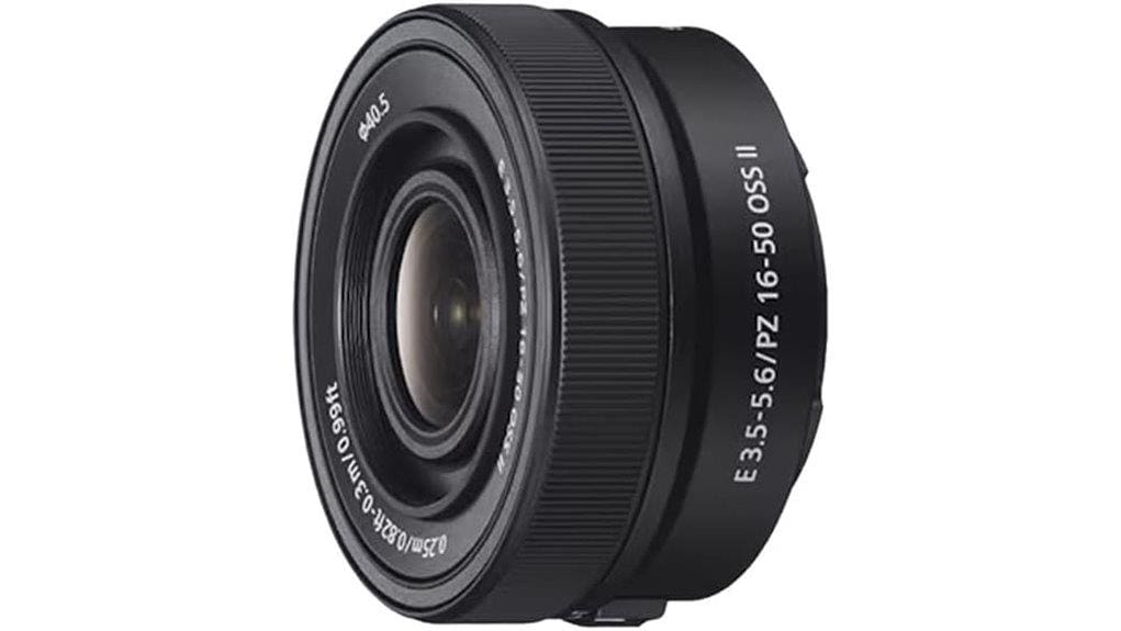 compact retractable power zoom lens