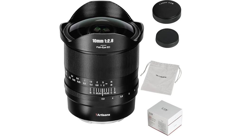 compact ultra wide fisheye lens