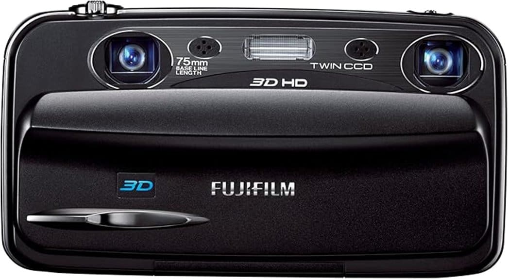 dual lens consumer 3d camera