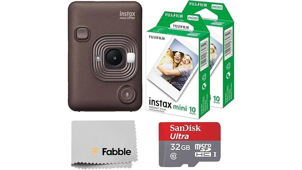 hybrid instant camera bundle