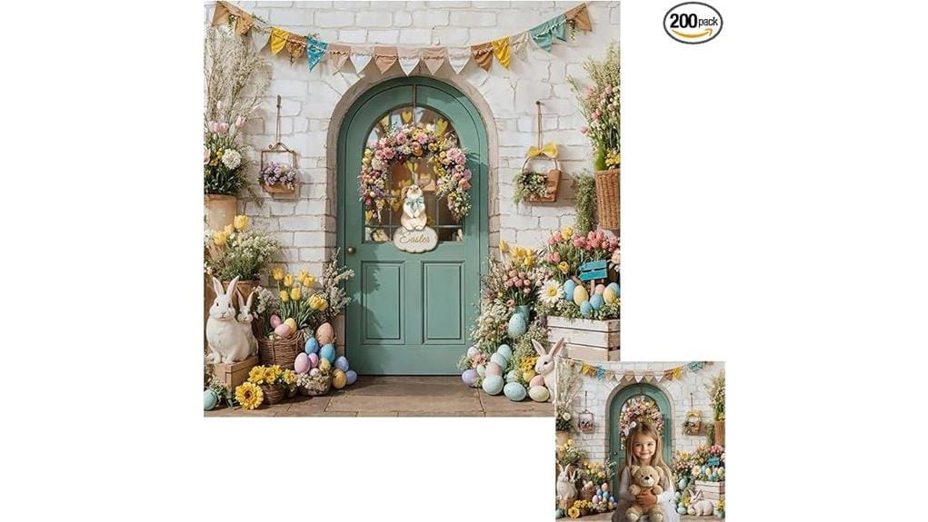 kate 8x8ft happy easter backdrop