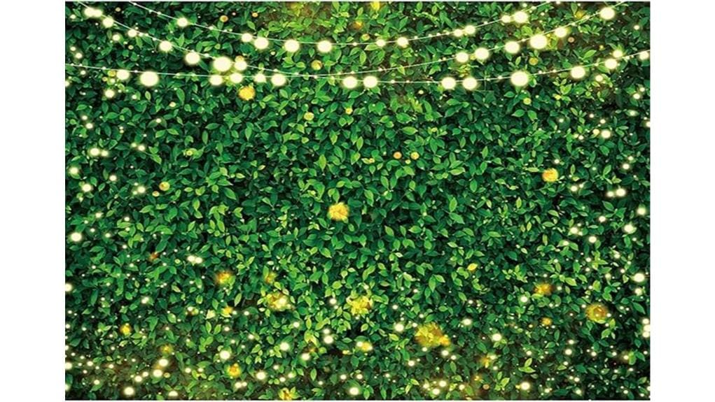 large green leaves backdrop