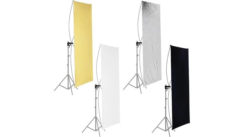 large rectangular lighting reflector
