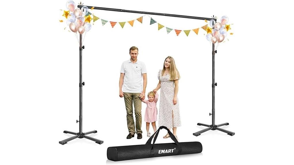 lightweight adjustable backdrop stand
