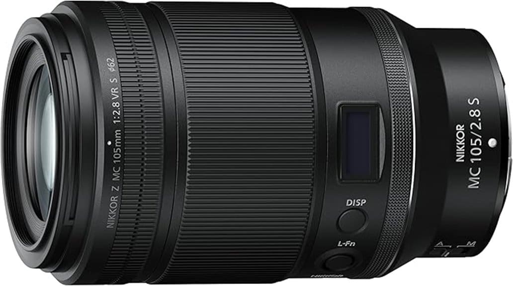 macro sharpness with stabilization