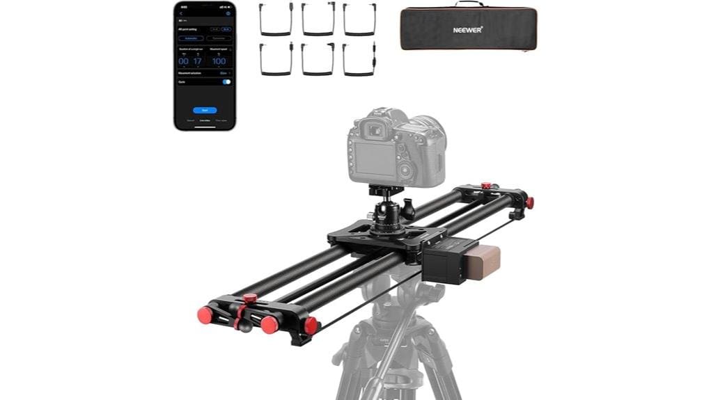 motorized compact camera slider