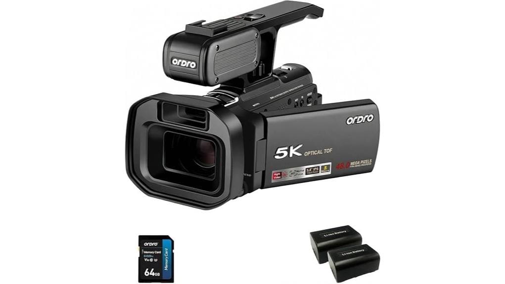 ordro 12x 5k camcorder