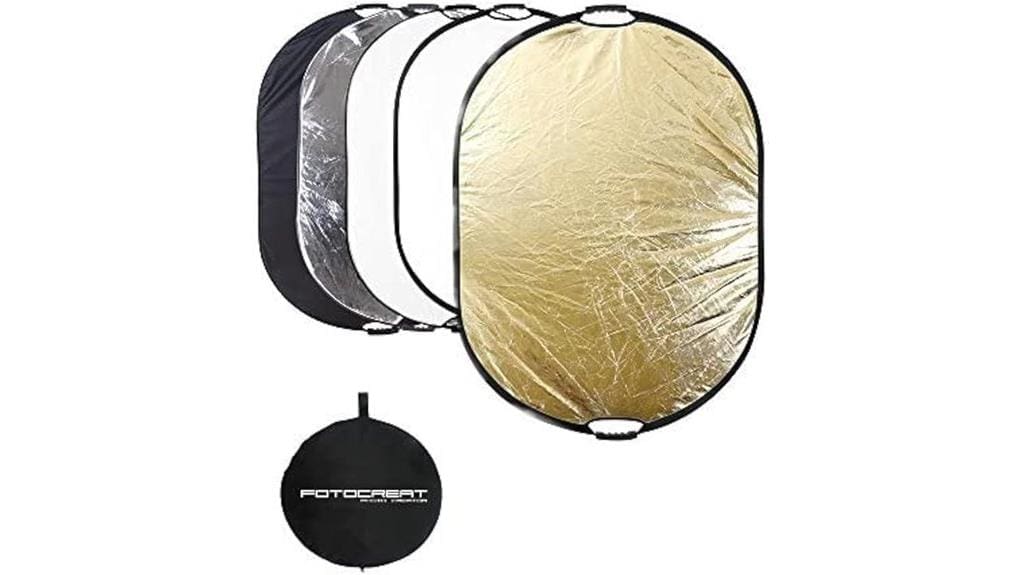 portable 60x80 oval reflector