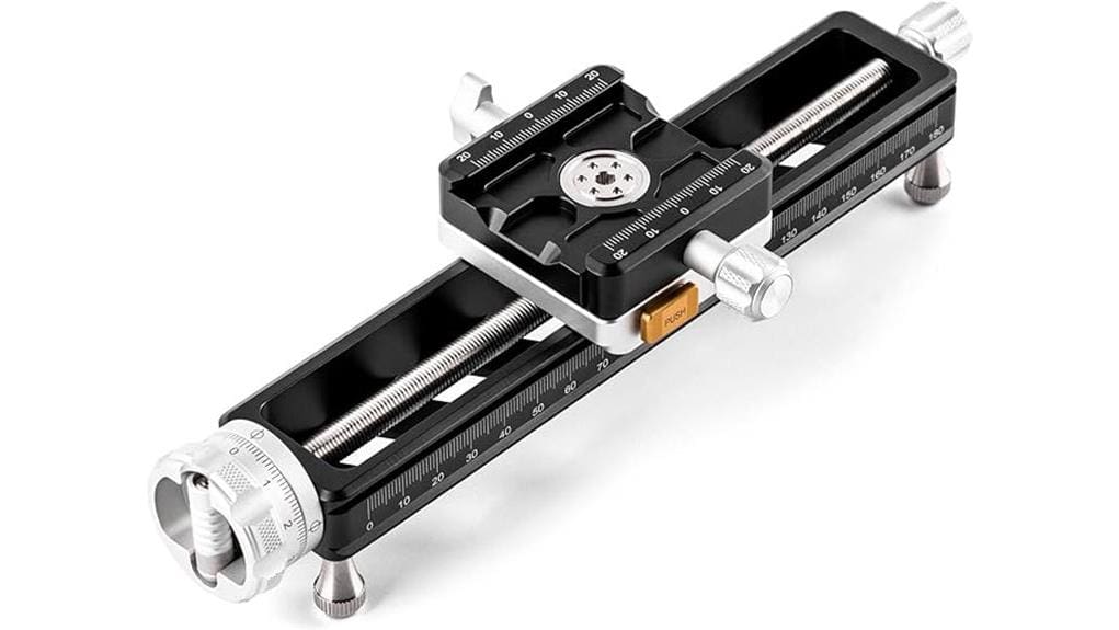 precision macro focusing rail