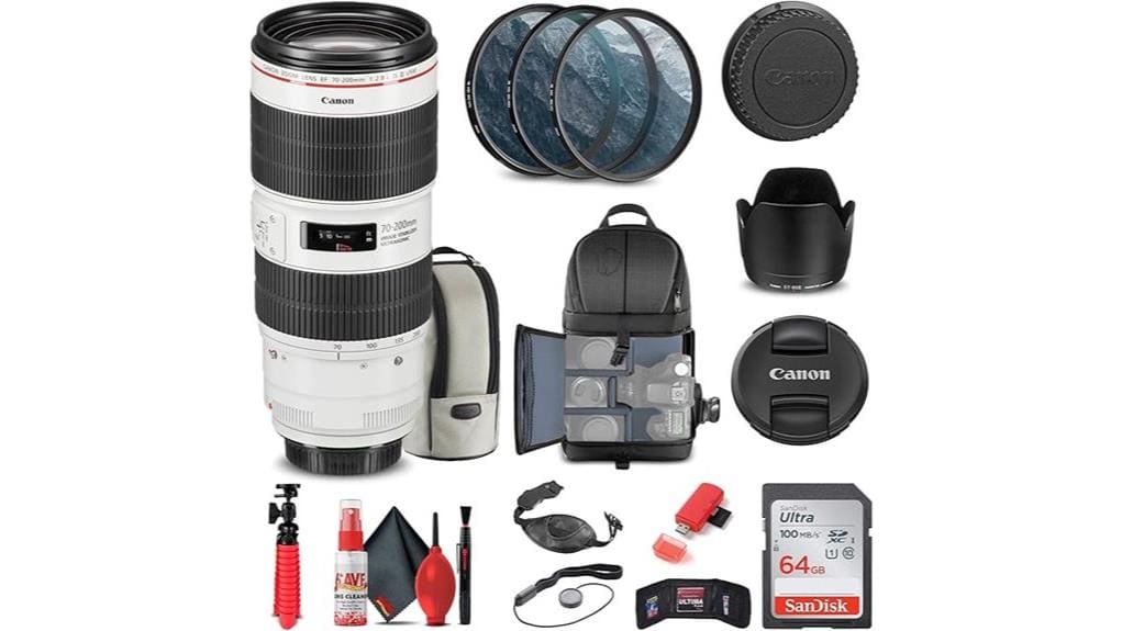 professional telephoto lens bundle