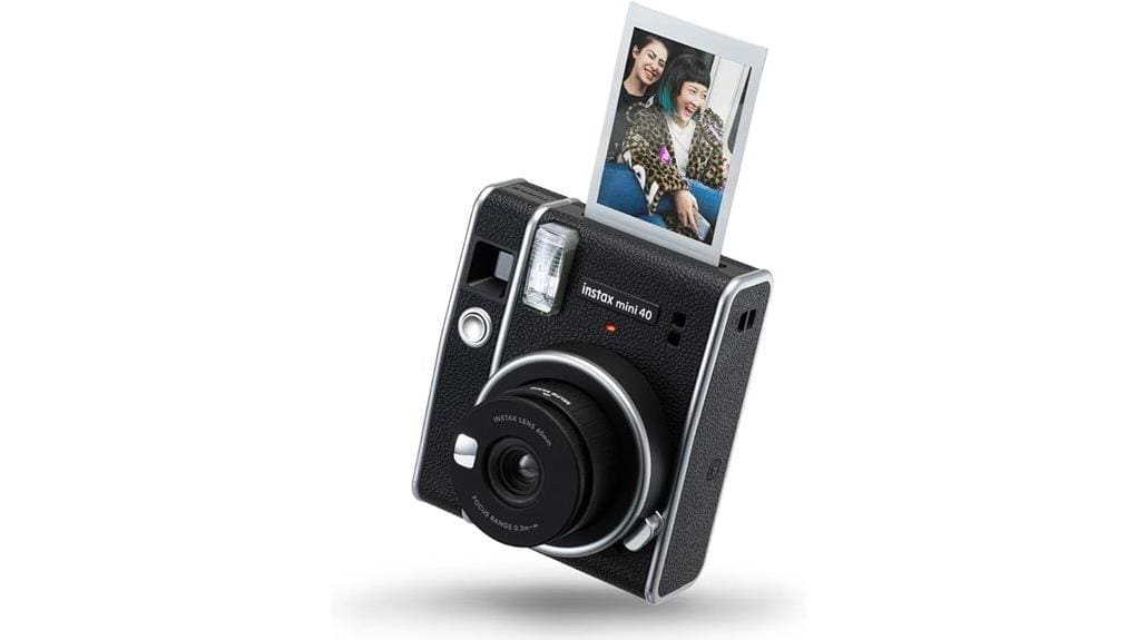retro automatic instant film camera
