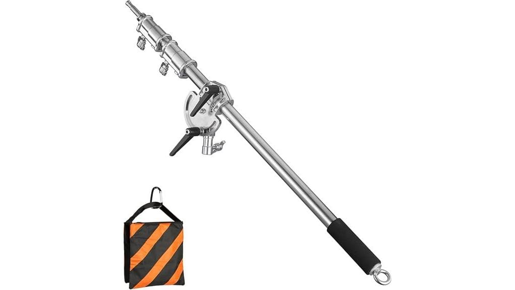 sturdy adjustable telescoping boom